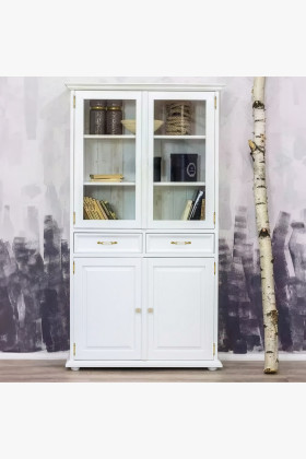 Dvoudveřová vitrina Provence - dřevěná